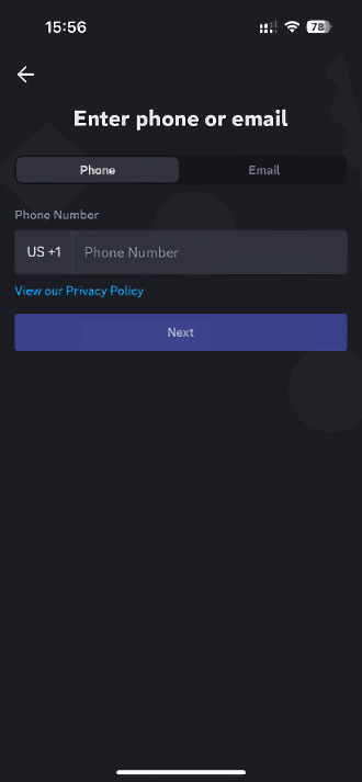 Discord kayıt adımı