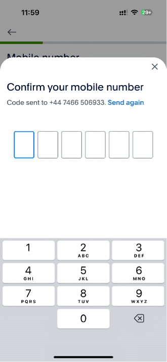 Contoh kode verifikasi PayPal
