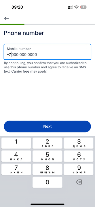 Langkah pendaftaran PayPal