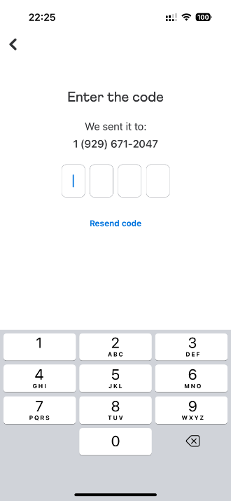 Ejemplo de código de verificación de Venmo